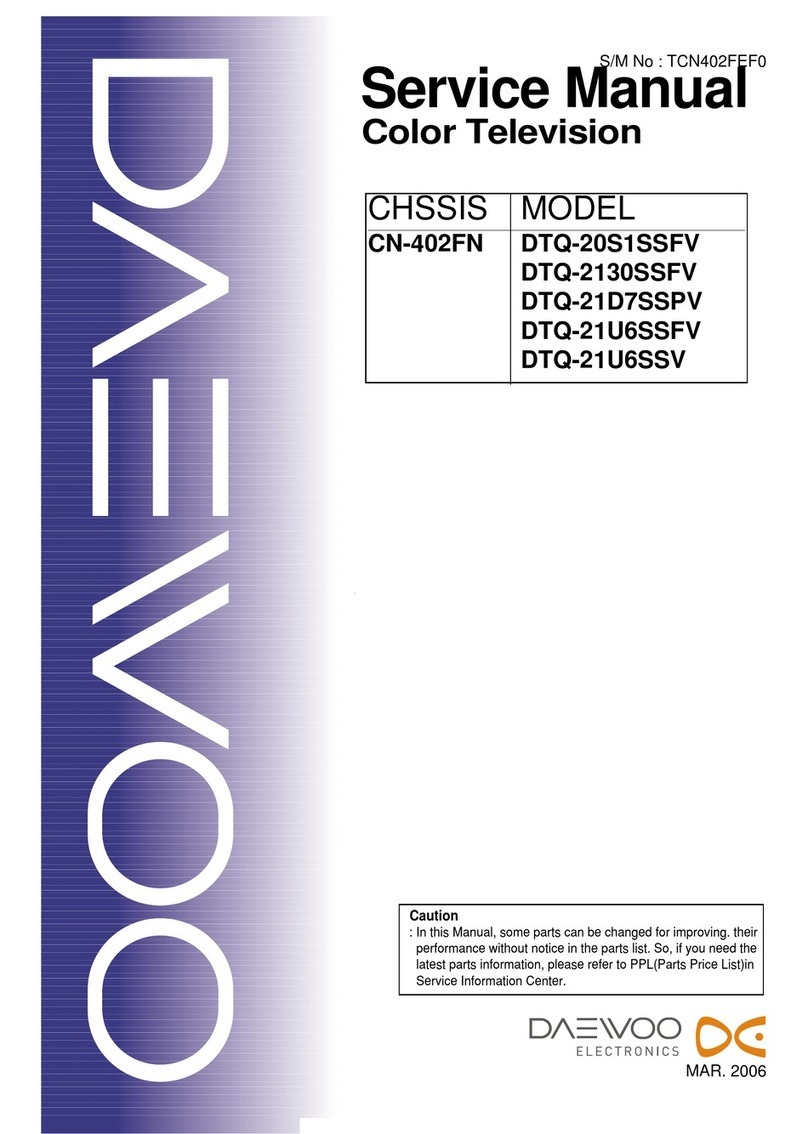 Daewoo DTQ-20S1SSFV Service manual
