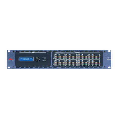 dbx SC 32 Reference guide