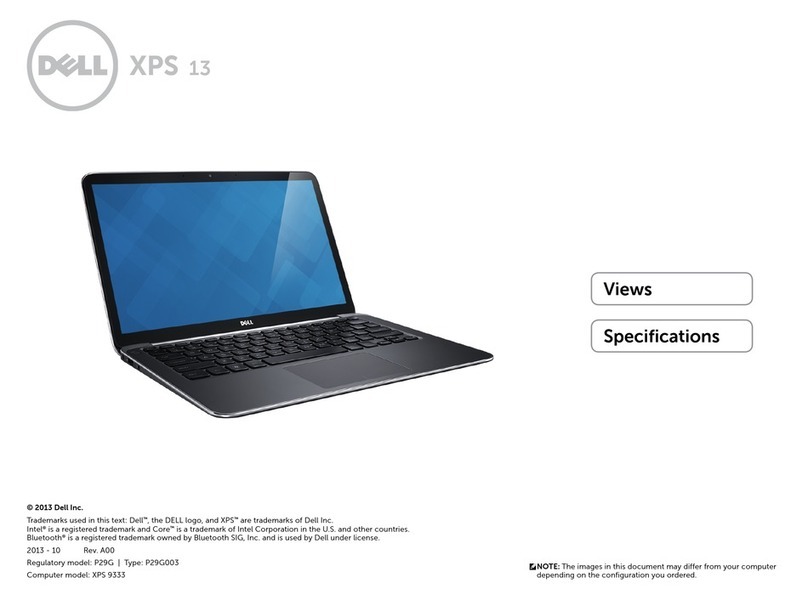Dell XPS 13 User manual