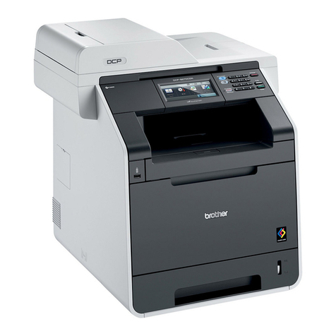 Brother DCP-9270CDN Operating and maintenance manual