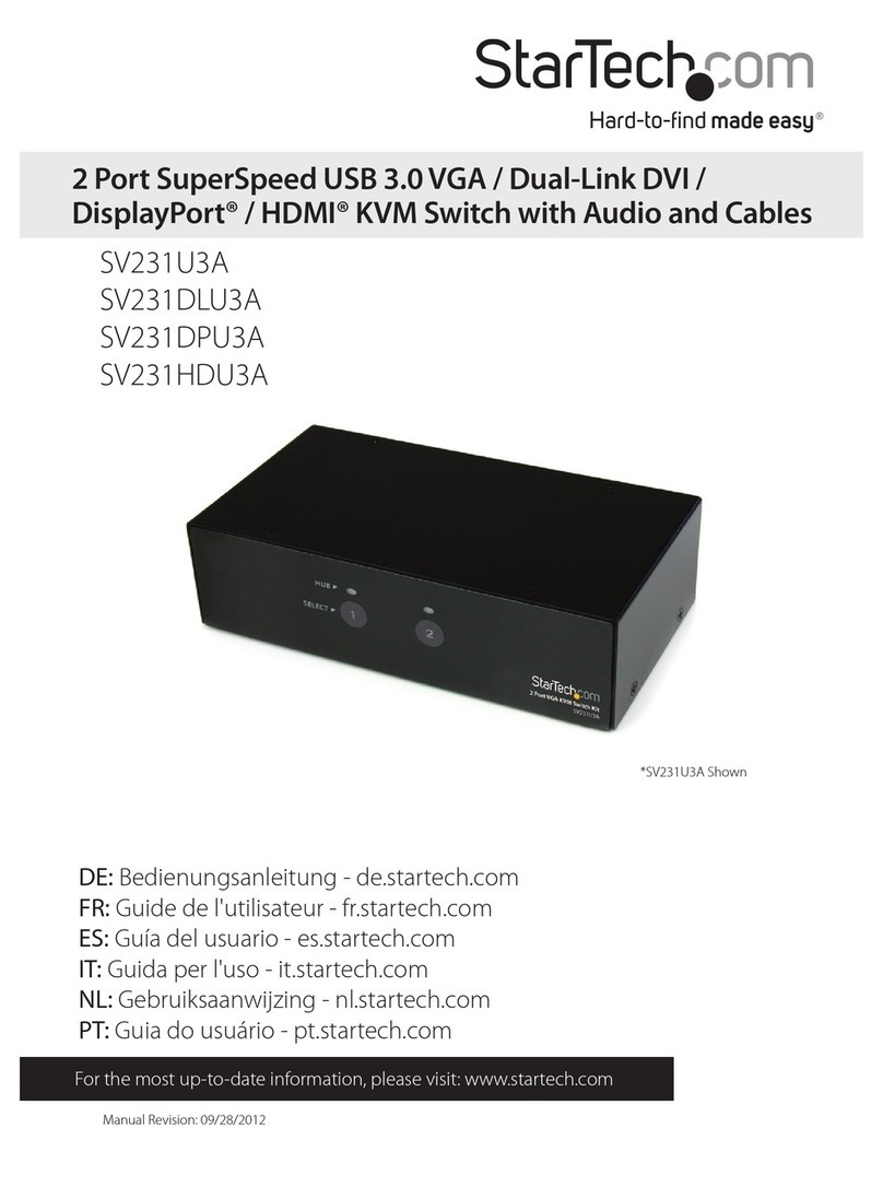 StarTech.com SV231U3A User manual