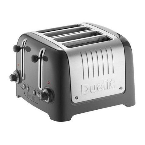 Dualit DPP2 Instruction manual & guarantee