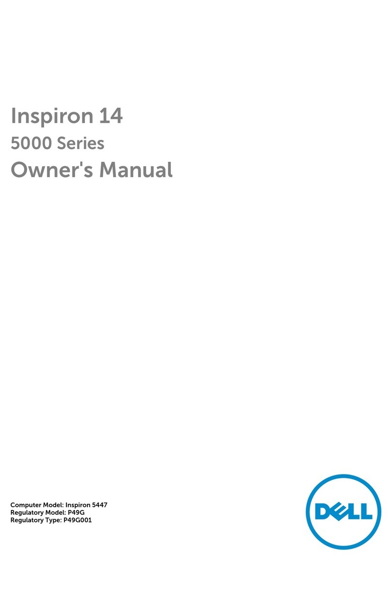 Dell Inspiron 14 5000 Series owner's manual