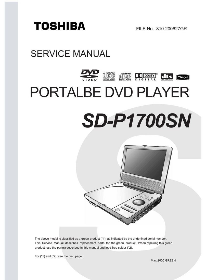 Toshiba SD-P1700SN User manual