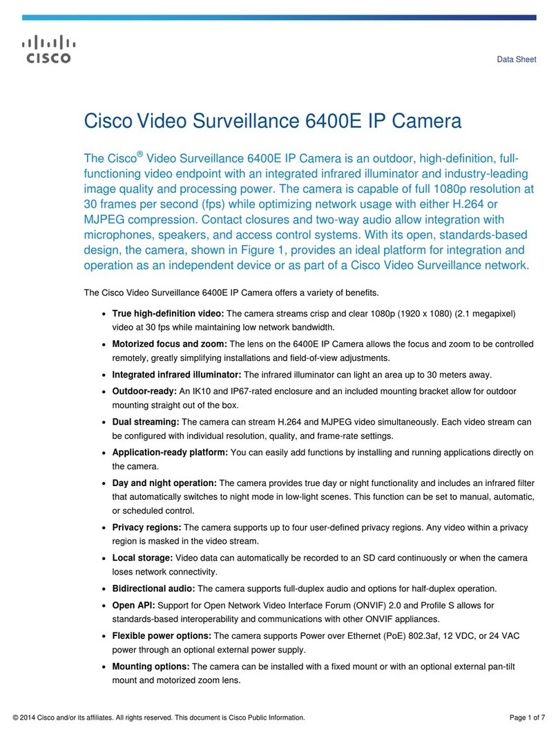 Cisco 6400E User manual