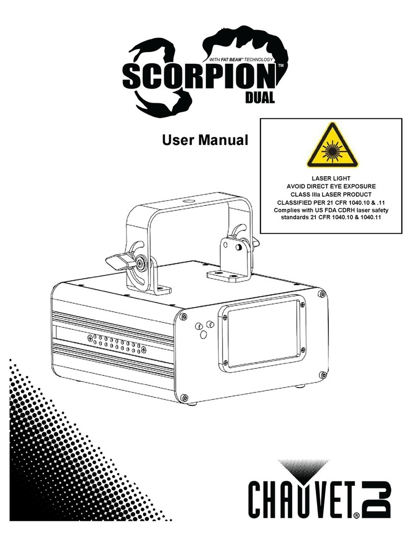 Chauvet Scorpion Dual user manual