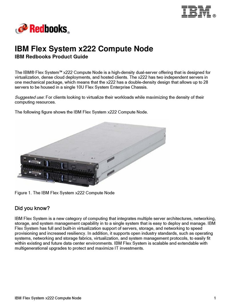 IBM Flex System x222 User manual