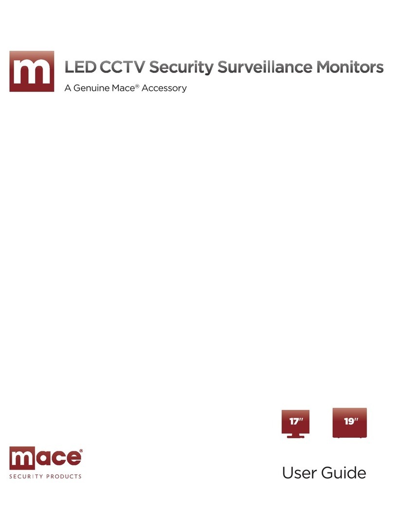 Mace LED CCTV User manual