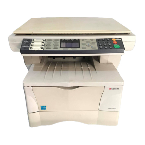 Kyocera KM-1820 User manual