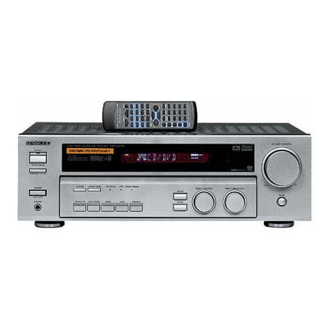Kenwood KRF-V4070D User manual