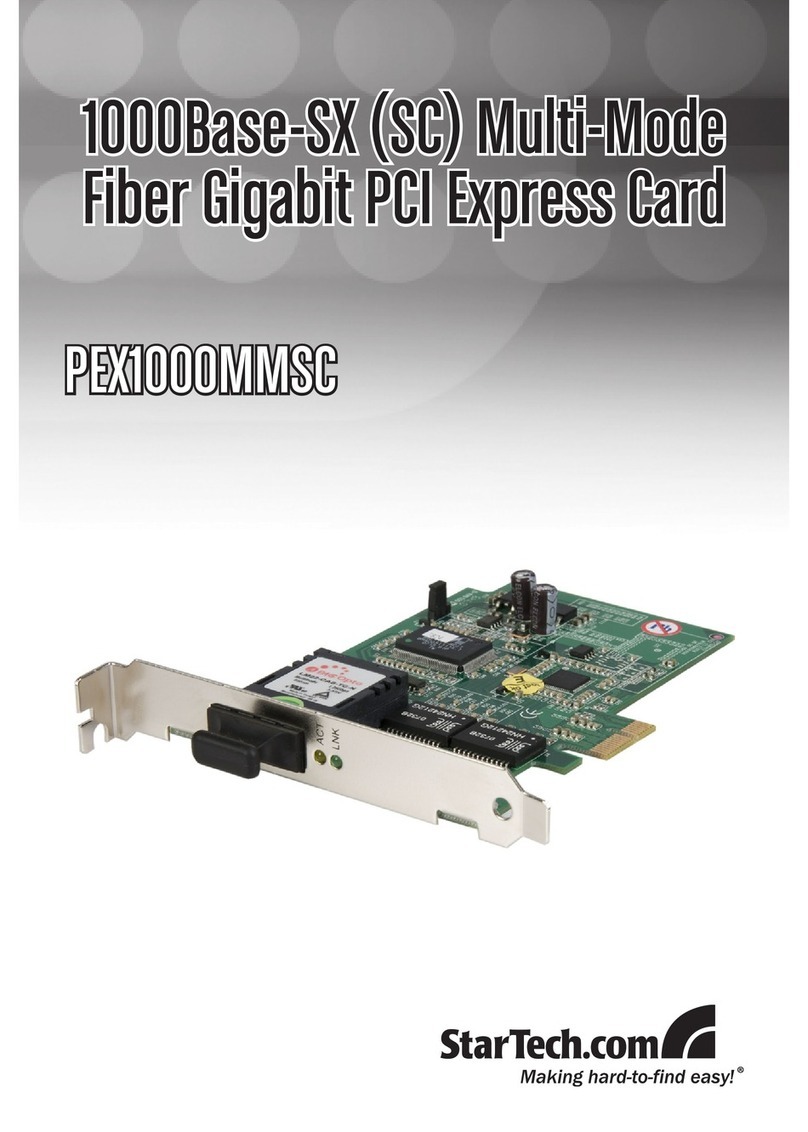 StarTech.com PEX1000MMSC User manual
