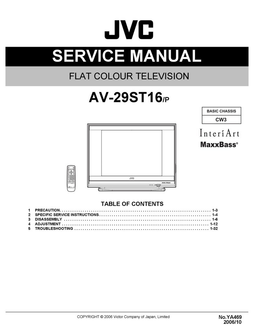 JVC AV-29ST16/P Service manual
