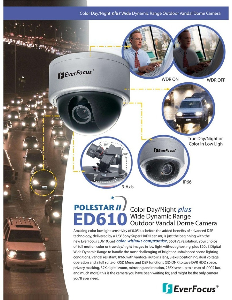 EverFocus ED610 User manual