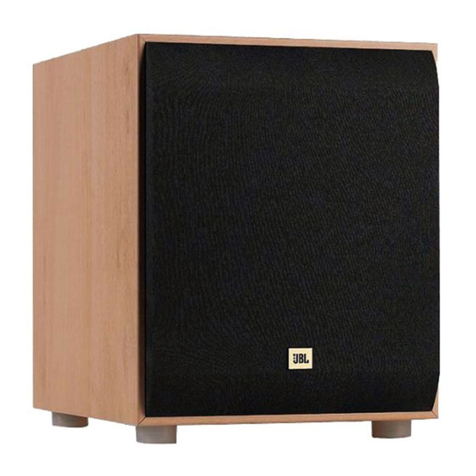JBL ATX SUB 100 Service manual