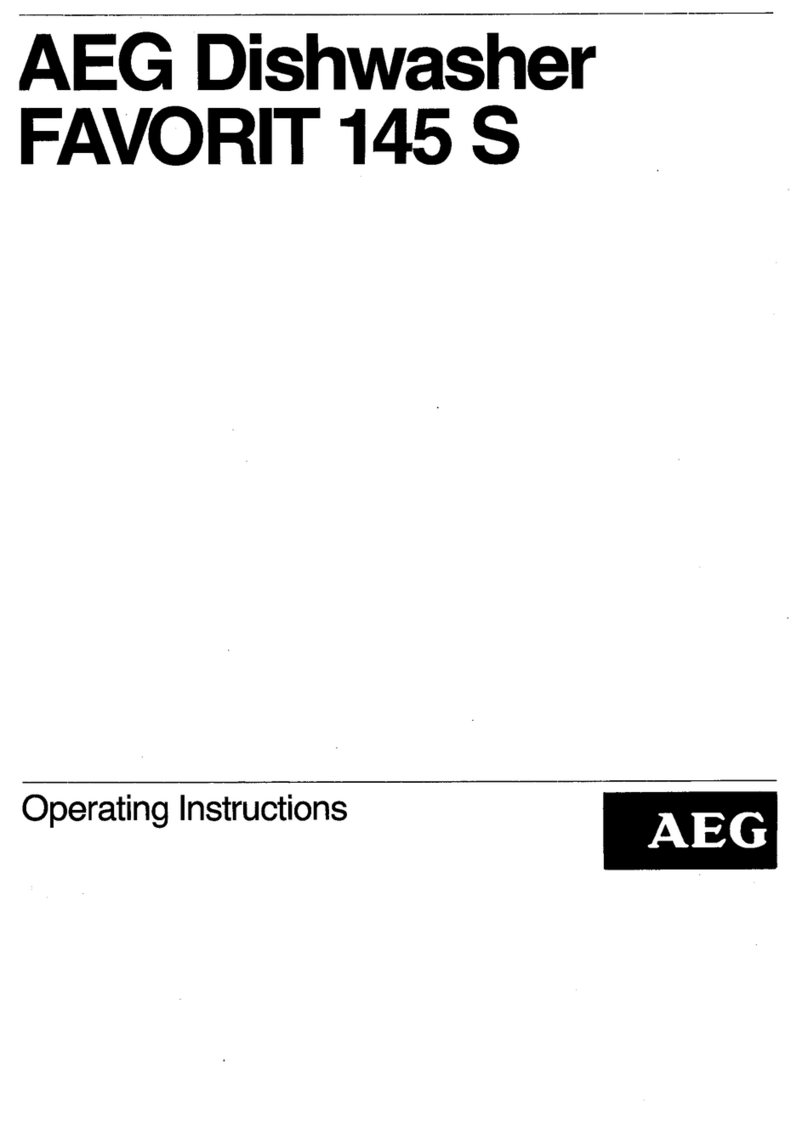 AEG FAVORIT 145 S User manual