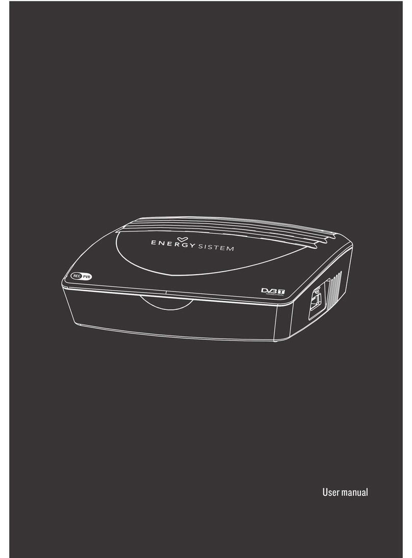 ENERGY SISTEM T3300 user manual