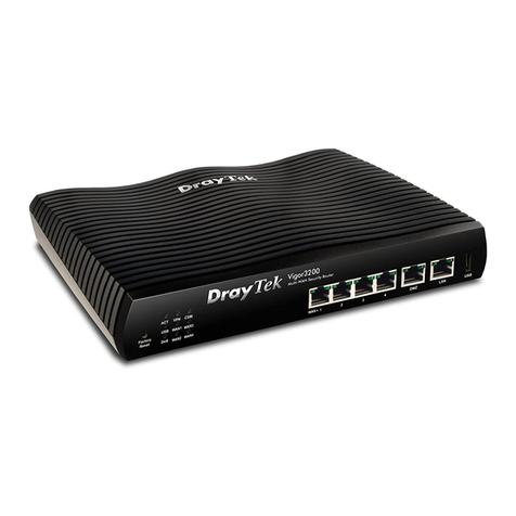 Draytek Vigor 3200 Series user guide