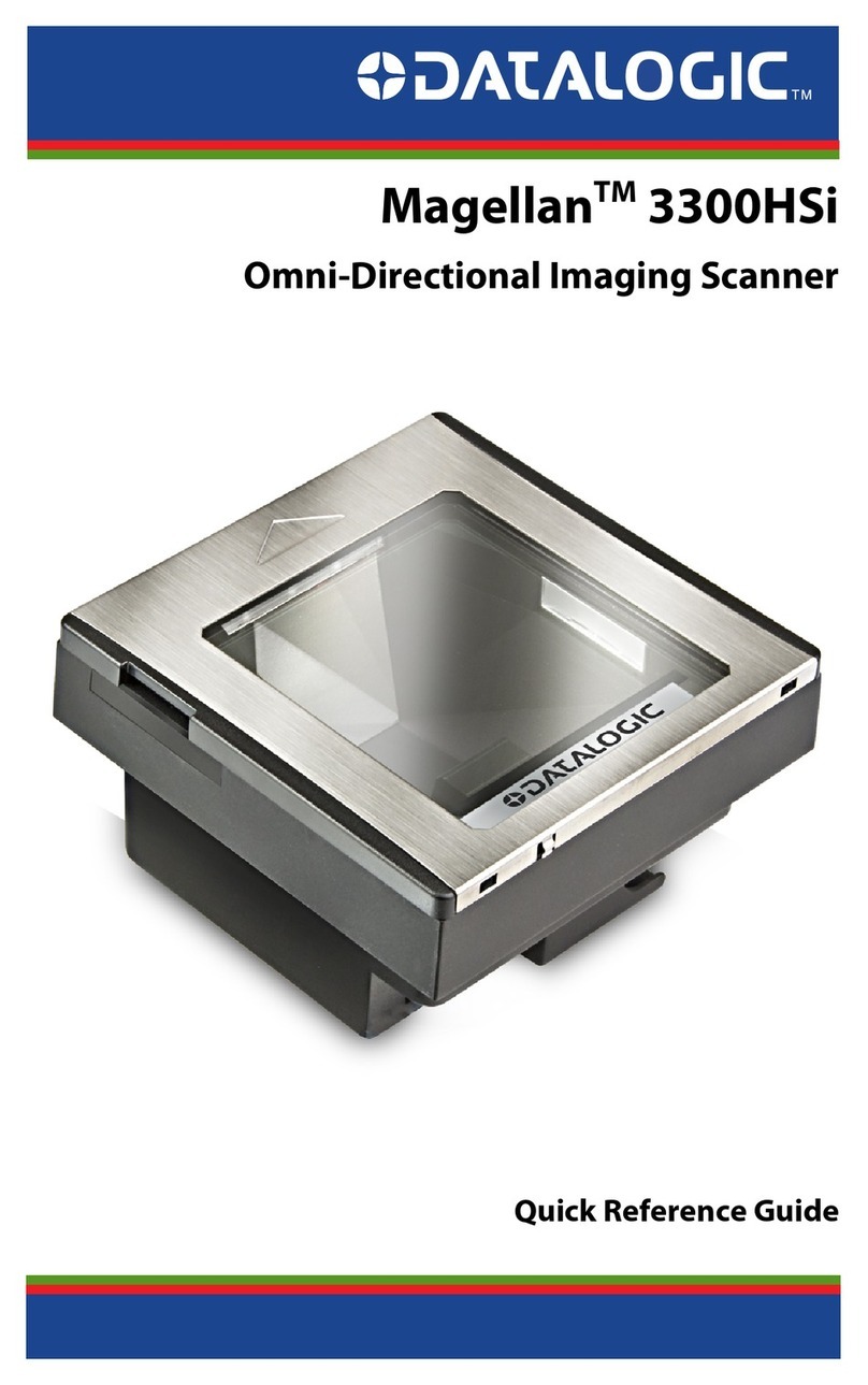 Datalogic Magellan 3300HSi Quick reference guide