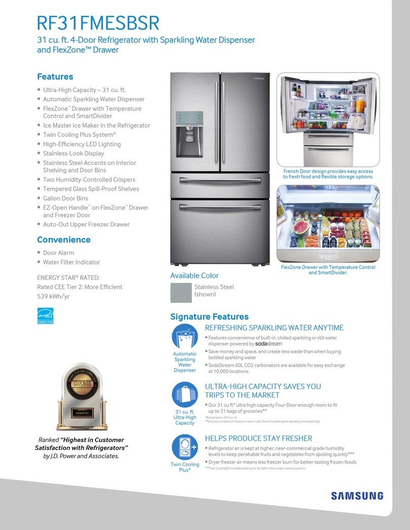 Samsung RF31FMESBSR User manual