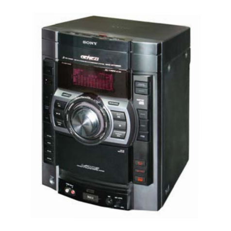 Sony HCD-GTX888 User manual