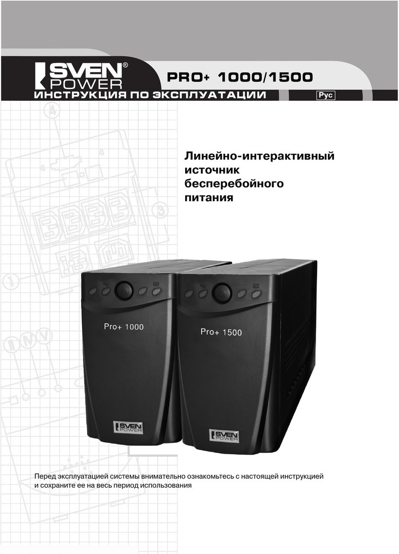 Sven Power Pro+ 1000 user manual