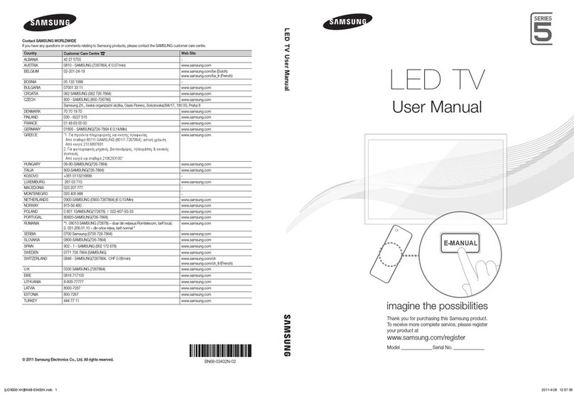 Samsung UE22D5000 User manual