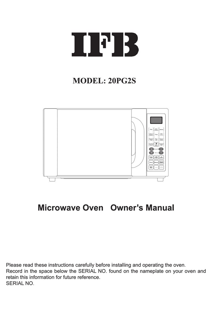 IFB 20PG2S User manual