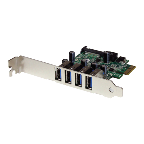 StarTech.com PEXUSB3S4V User manual