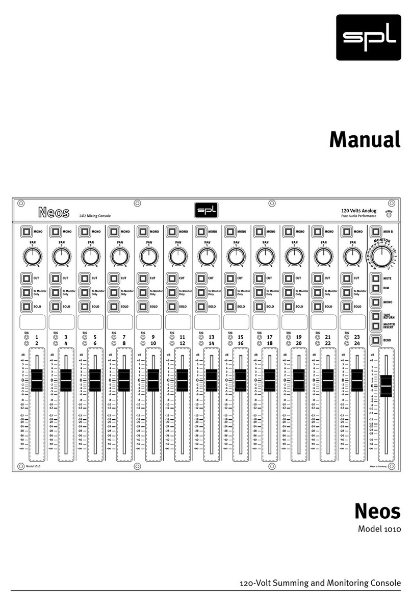 SPL Neos 1010 manual&nbsp;