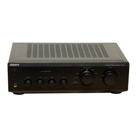 Sony TA-FE230 Service manual