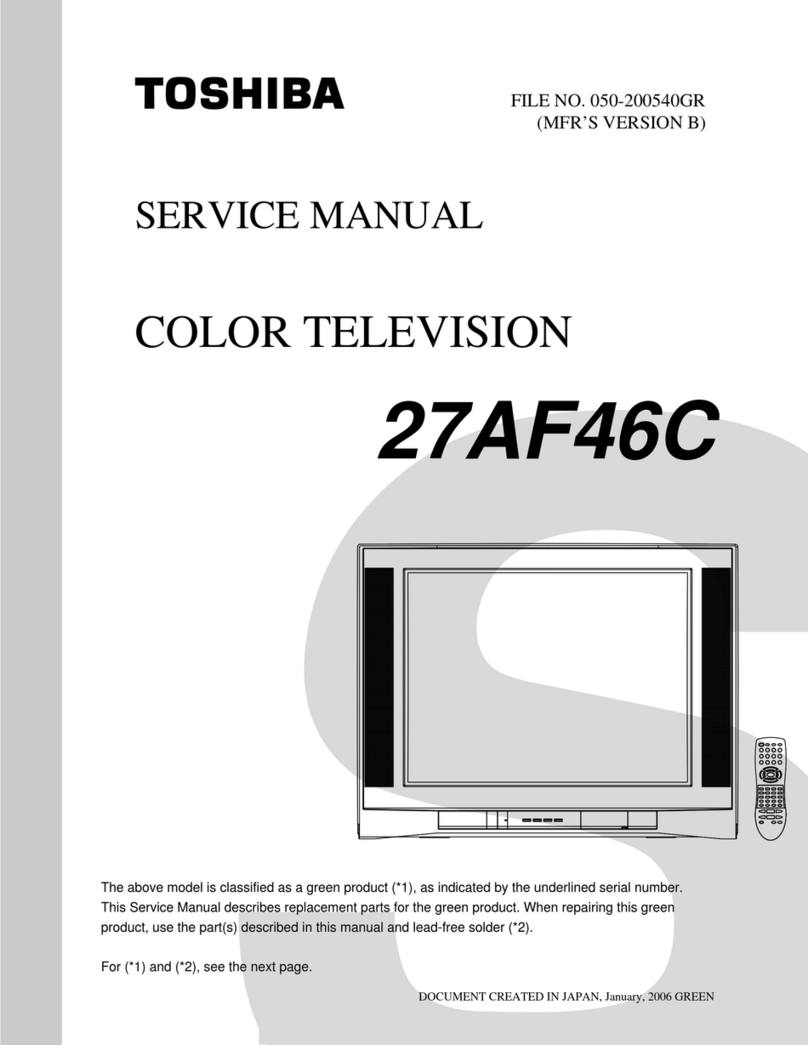 Toshiba 27AF46C User manual