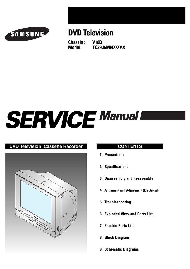 Samsung TC29J6MNX/XAX Service manual