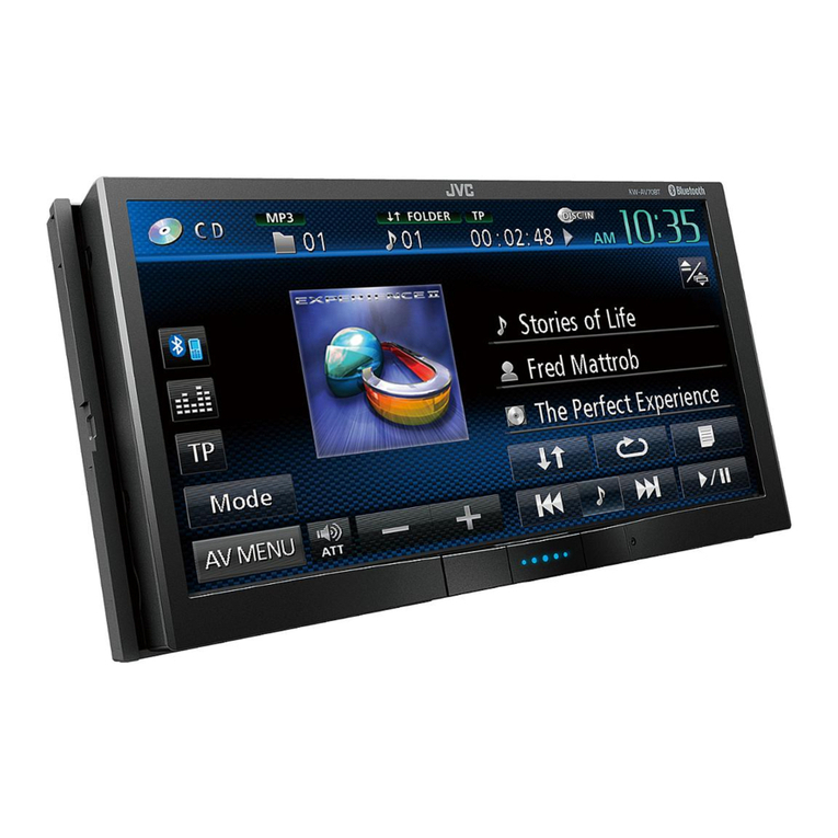 JVC KW-AV70BT User manual