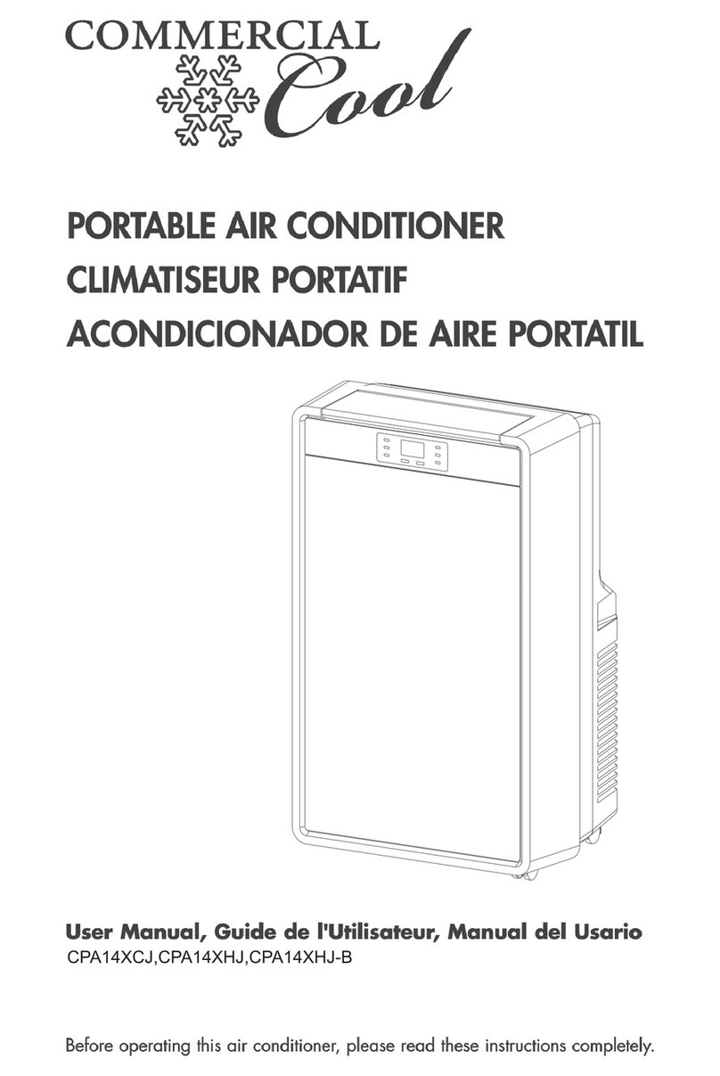 commercial cool CPA14XCJ User manual