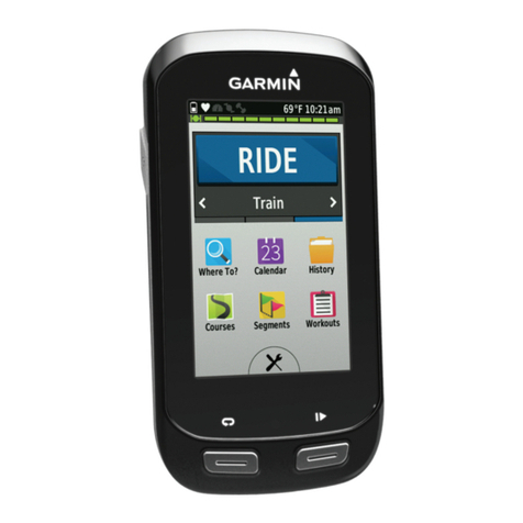 Garmin Edge 1000 Quick start manual