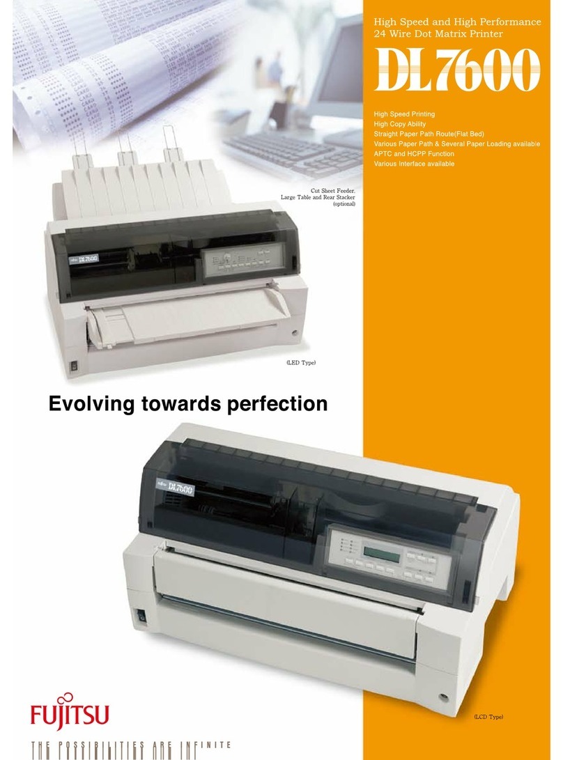 Fujitsu DL7600 User manual Fujitsu DL7600 User manual