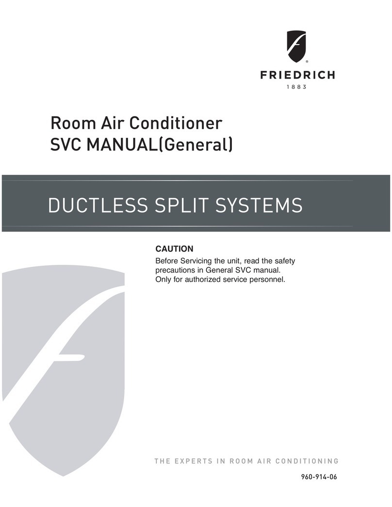 Friedrich AS - W126BMS0 User manual