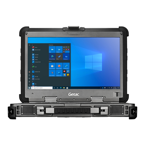Getac X500 User manual