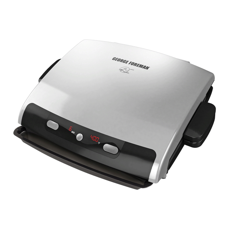 George Foreman GRP99 User manual