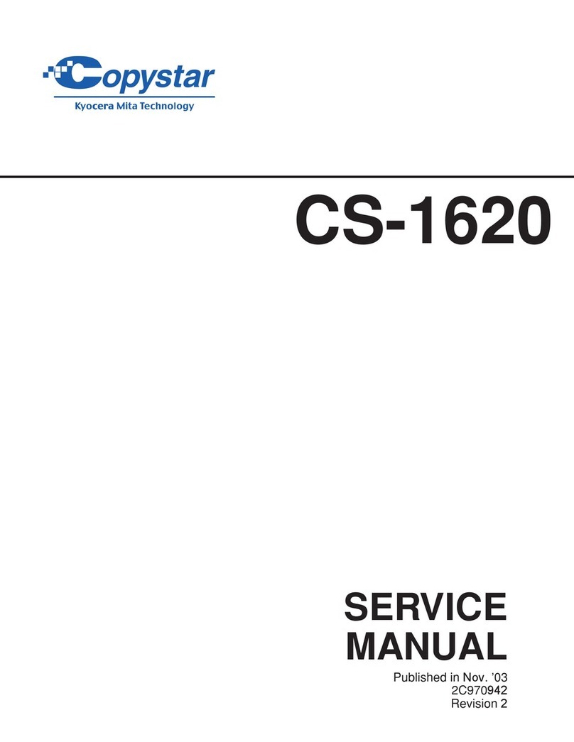 Copystar CS-1620 Service manual