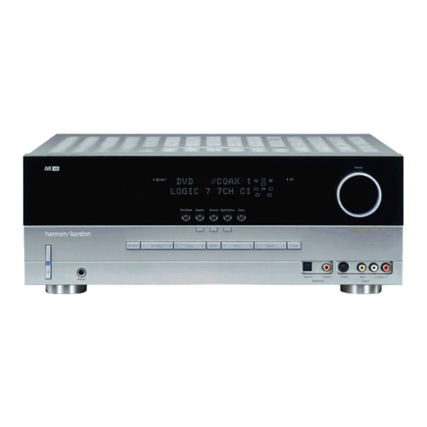 Harman Kardon AVR 140 User manual