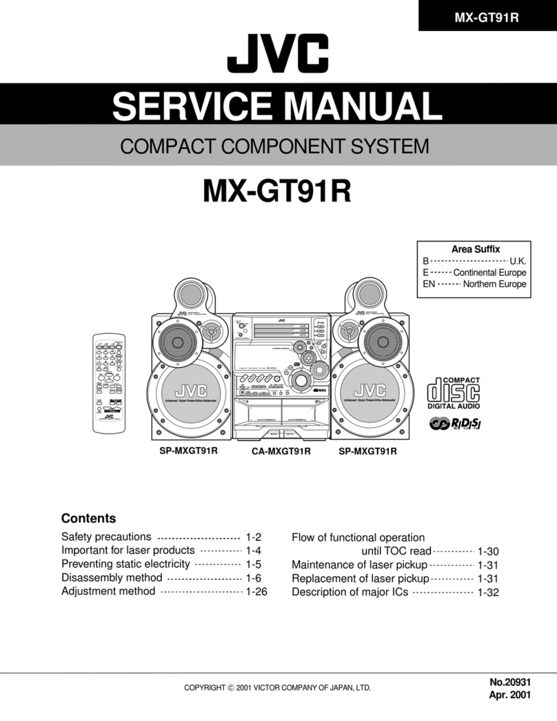 JVC MX-GT91R Service manual