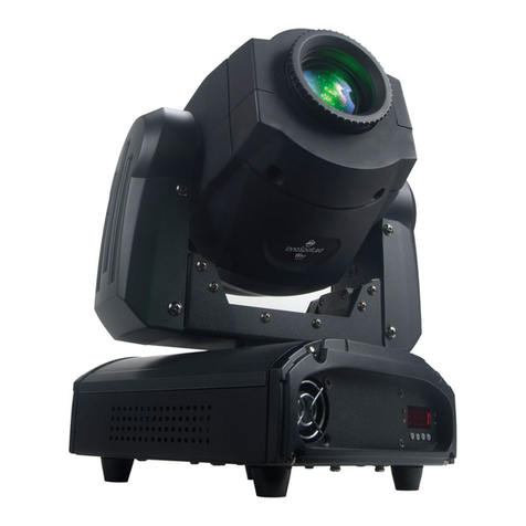 American DJ INNO SPOT LED WIFLY User instructions