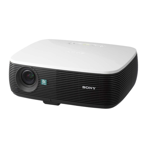 Sony VPL-ES3 Service manual