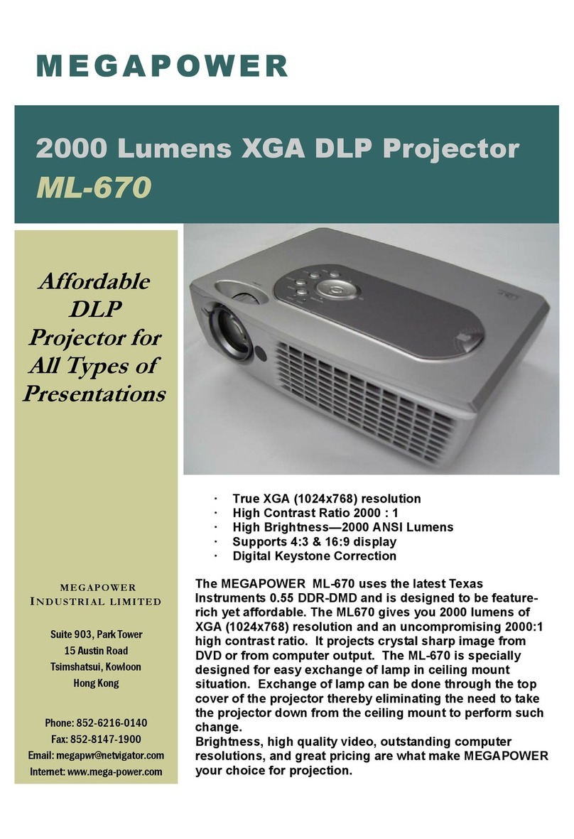 MEGAPOWER ML-670 Specifications