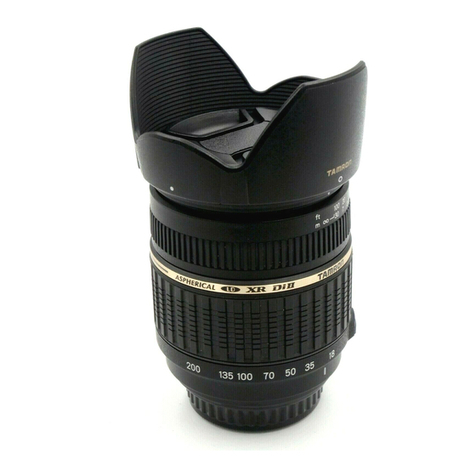 Tamron A08 User manual