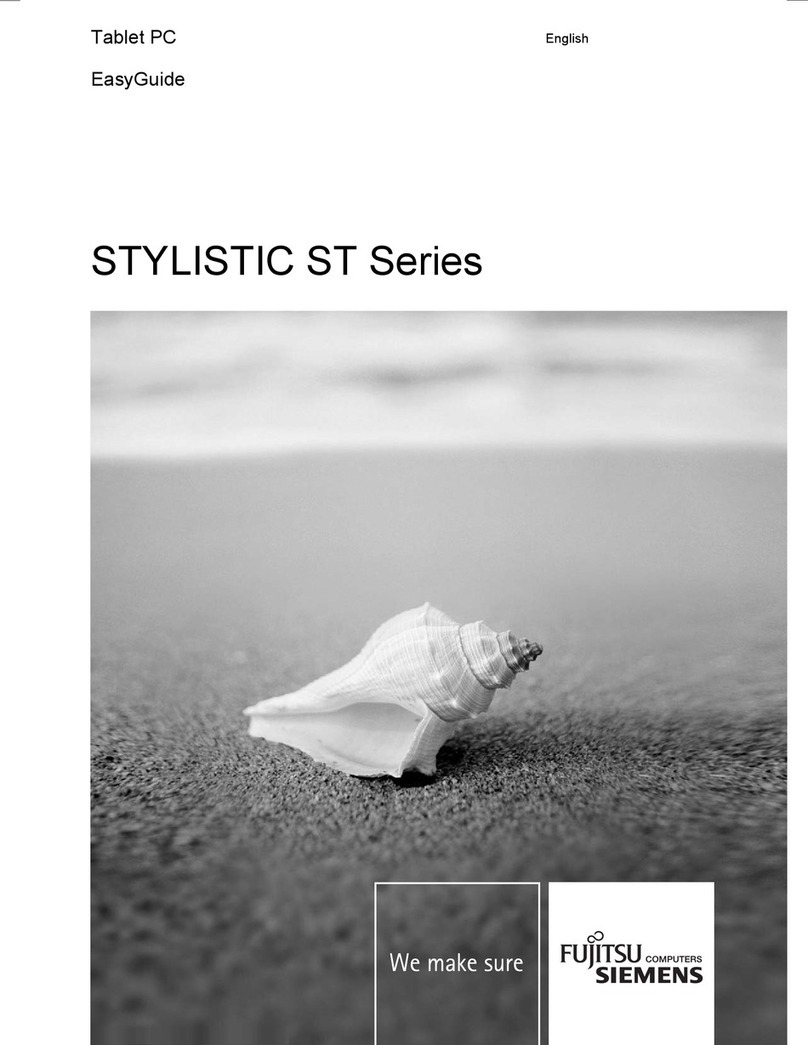 Fujitsu Siemens Computers STYLISTIC ST Series Easy guide