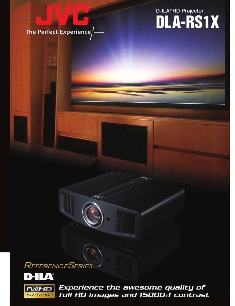 JVC DLA-RS1X - Reference Series Home Cinema... User manual