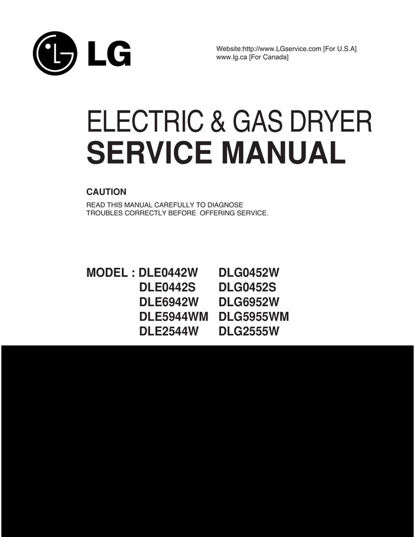 LG DLE0442W Service manual