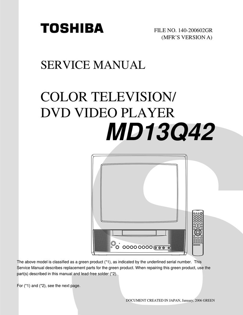 Toshiba MD13Q42 Service manual